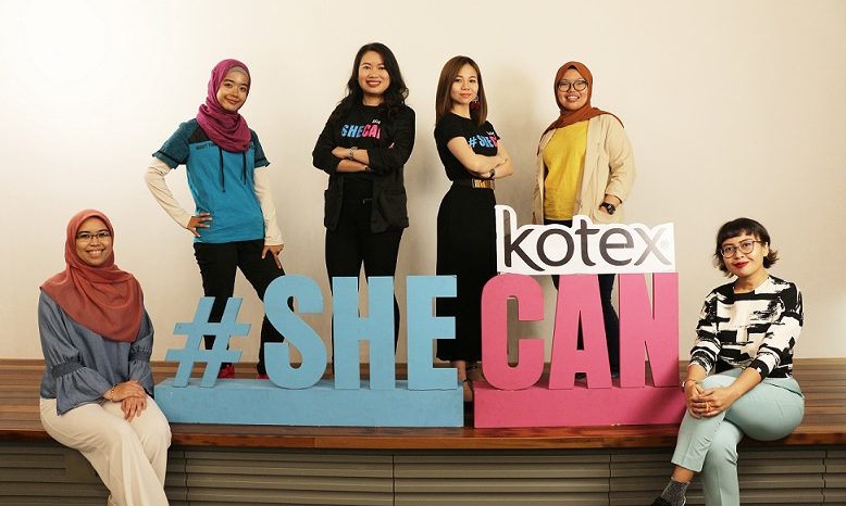 KOTEX #SheCan cover