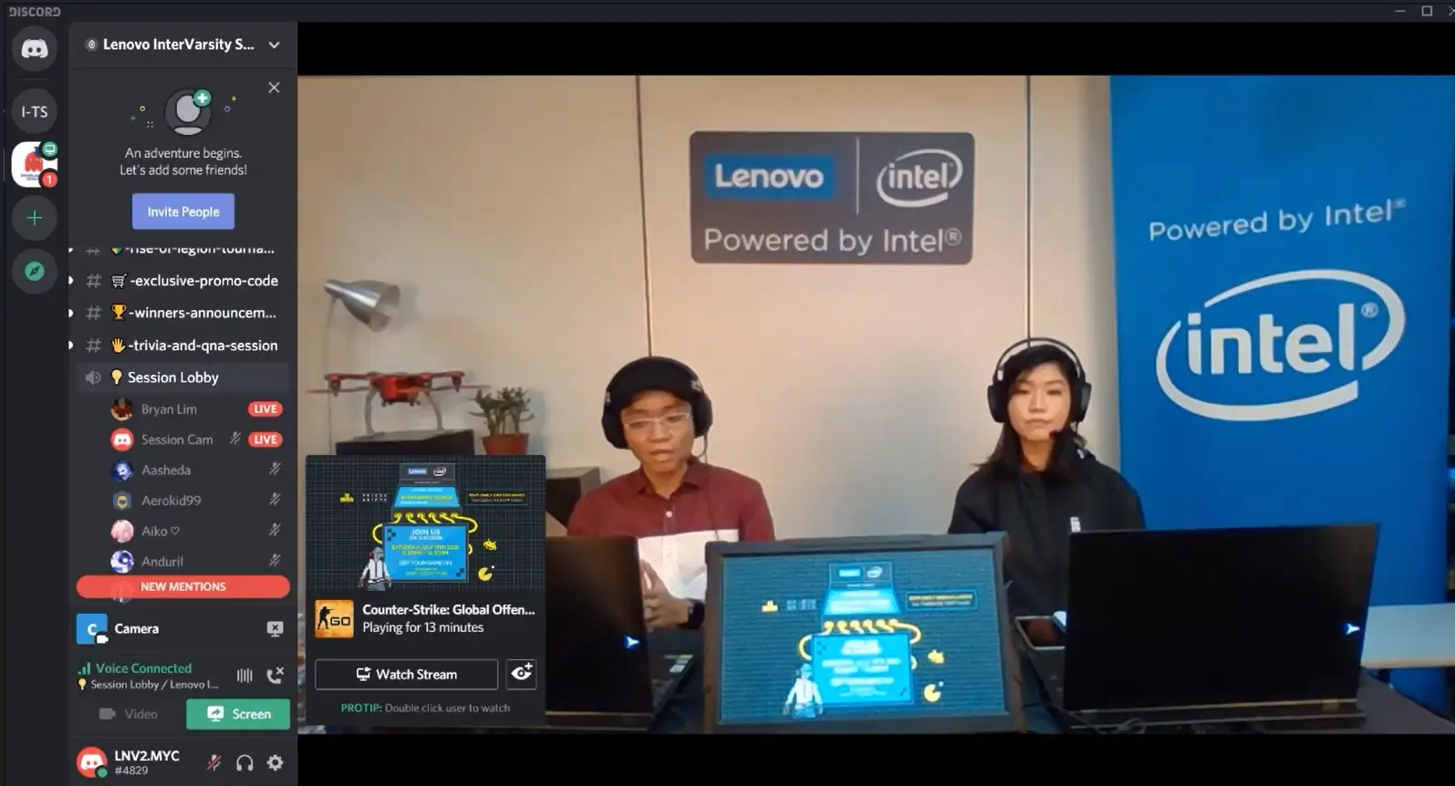 Lenovo: InterUniversity eGamesU Alliance Conference cover